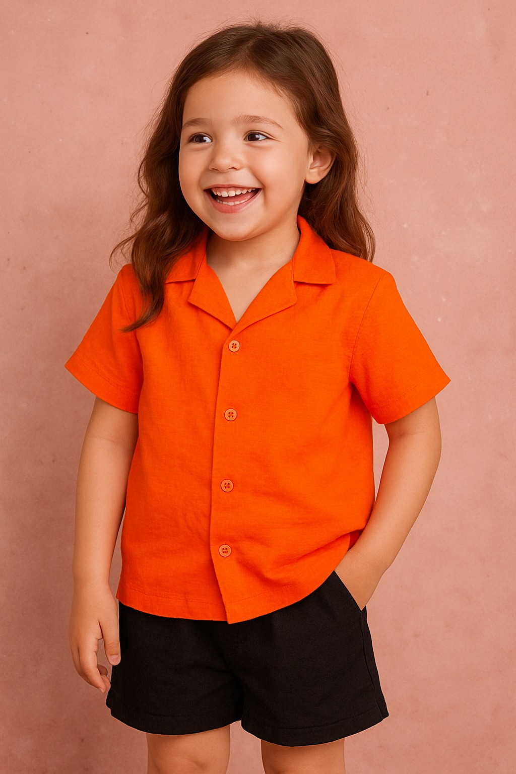 طقم اطفالي كتان