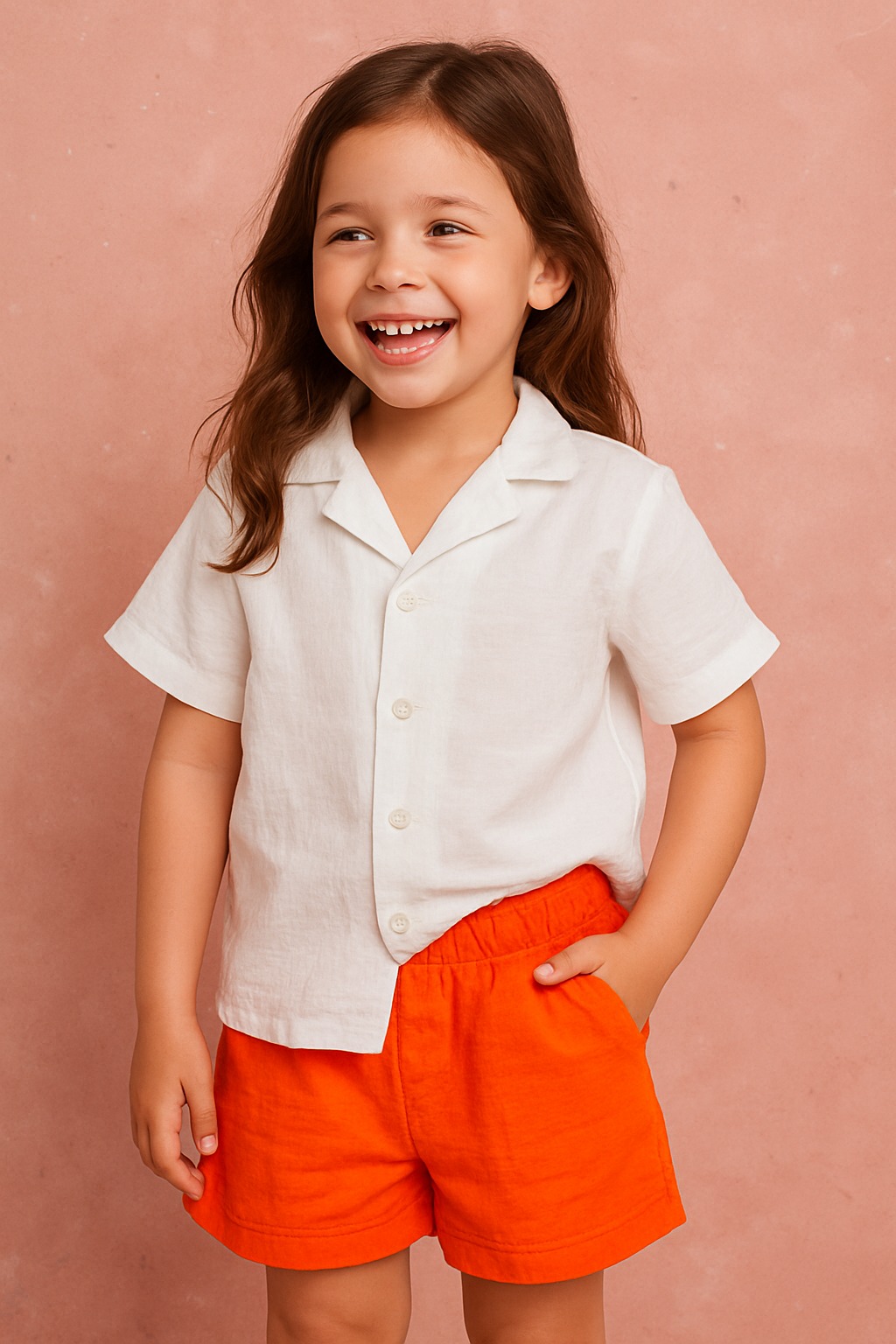 طقم اطفالي كتان